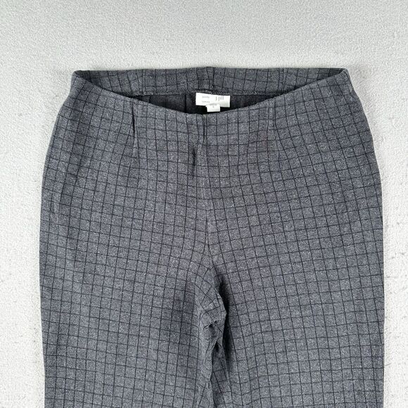 J‎ Jill Pants Women’s Small Black Check Pony Slim Leg Stretch Pull on Pleated - Picture 4 of 16